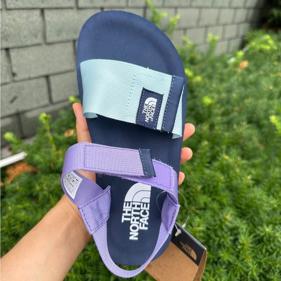 The North Face Womens Skeena Sandal NF0A46BF4K0 Celadon Violet New - Picture 4 of 6